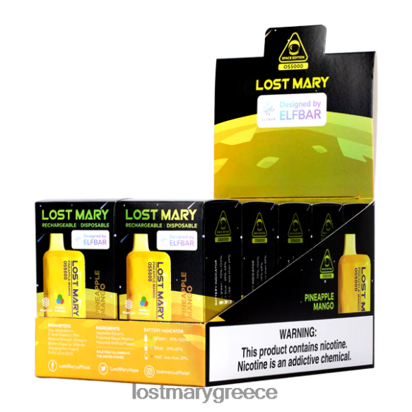 χαμένη μαίρη os5000 - LOST MARY Greece - μάνγκο ανανά 2P88R57